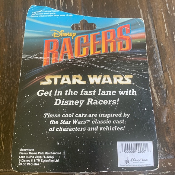 Disney Parks Star Wars Racers Wicket Die Cast Metal Body Race Car New - Picture 4 of 7